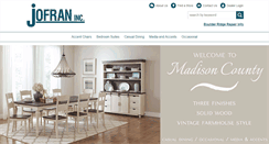 Desktop Screenshot of jofran.com